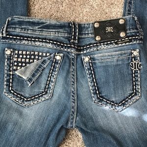 Size 26 Miss Me bootcut jeans